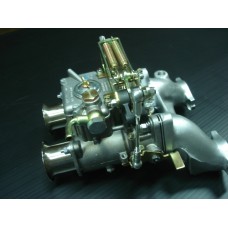 Carburador Weber 40DCOE c/colector Link de acelerador Mini